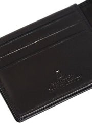 Snello Bi-Fold Men's Leather Wallet With RFID | Black