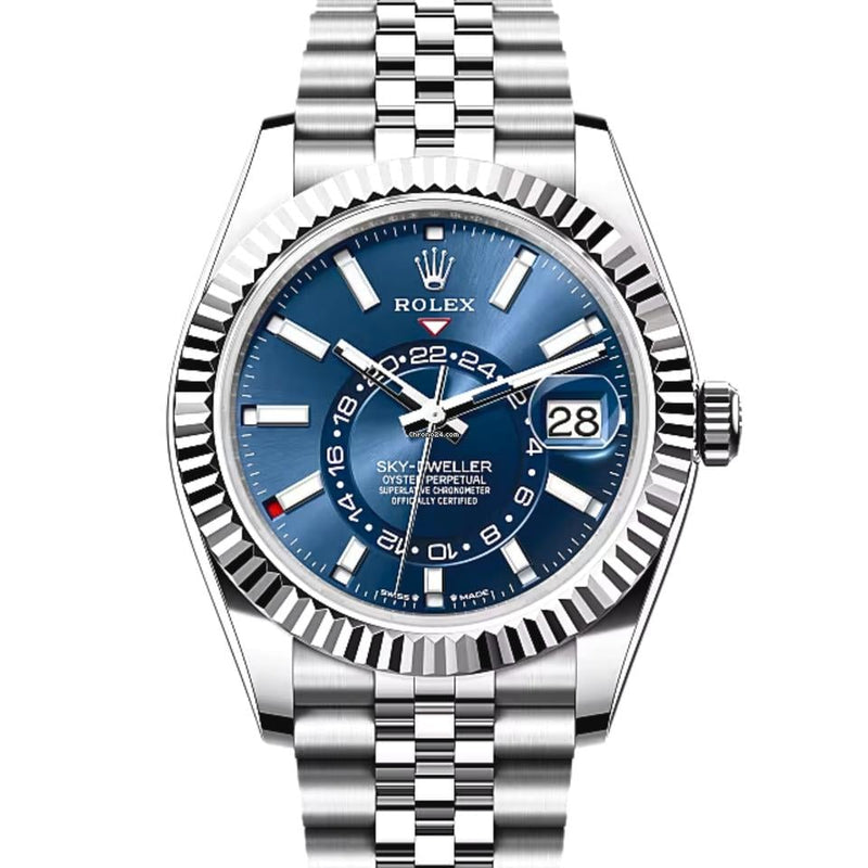 Rolex | Sky-Dweller | NEW | Gold/Steel | 42 mm | Blue | Automatic