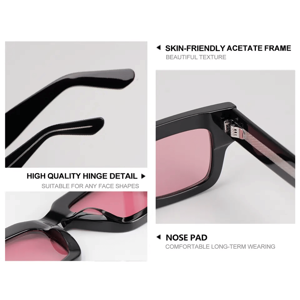 Plum Acetate Sunglasses