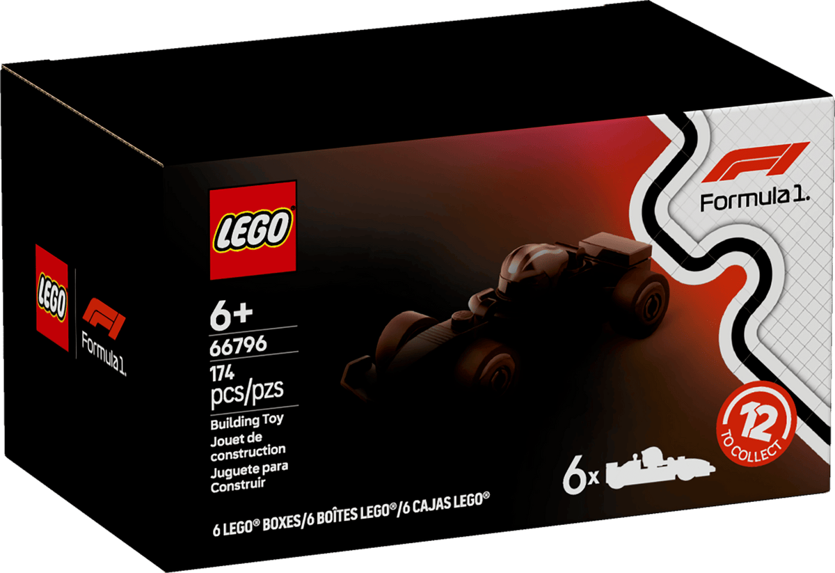 Lego F1® Collectible Race Cars 6 Pack