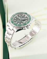 Rolex | Submariner | 116610LV | Steel | 40 mm | Green | Automatic