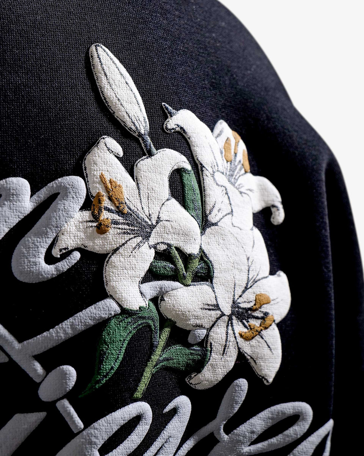 Dream Achieved - Black Oversized Printed Hoodie