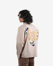 The County Club - Beige Embroidered Shirt
