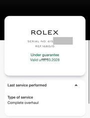 Rolex | Submariner | 1680 | Steel | 40 mm | Steel | Black | Automatic