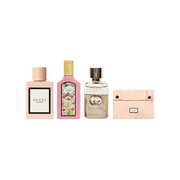Gucci Eau de Parfum Sample Set (4 Pieces) + Makeup Bag
