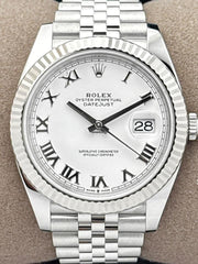 Rolex | Datejust | 126334 | Steel | 41 x 4 mm | Steel | White | Automatic