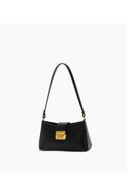 Felice - Ladies Baguette Bag Faux Leather | Dark Brown