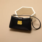 Felice - Ladies Baguette Bag Faux Leather | Dark Brown