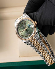 Rolex | Datejust | 126233 | Gold/Steel | 36 mm | Green | Automatic