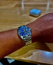 Rolex | Oyster Perpetual | 1500 | Steel | 34 mm | Steel | Blue | Automatic