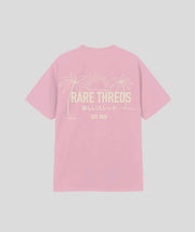 Pink Oversized Round Neck T-shirt