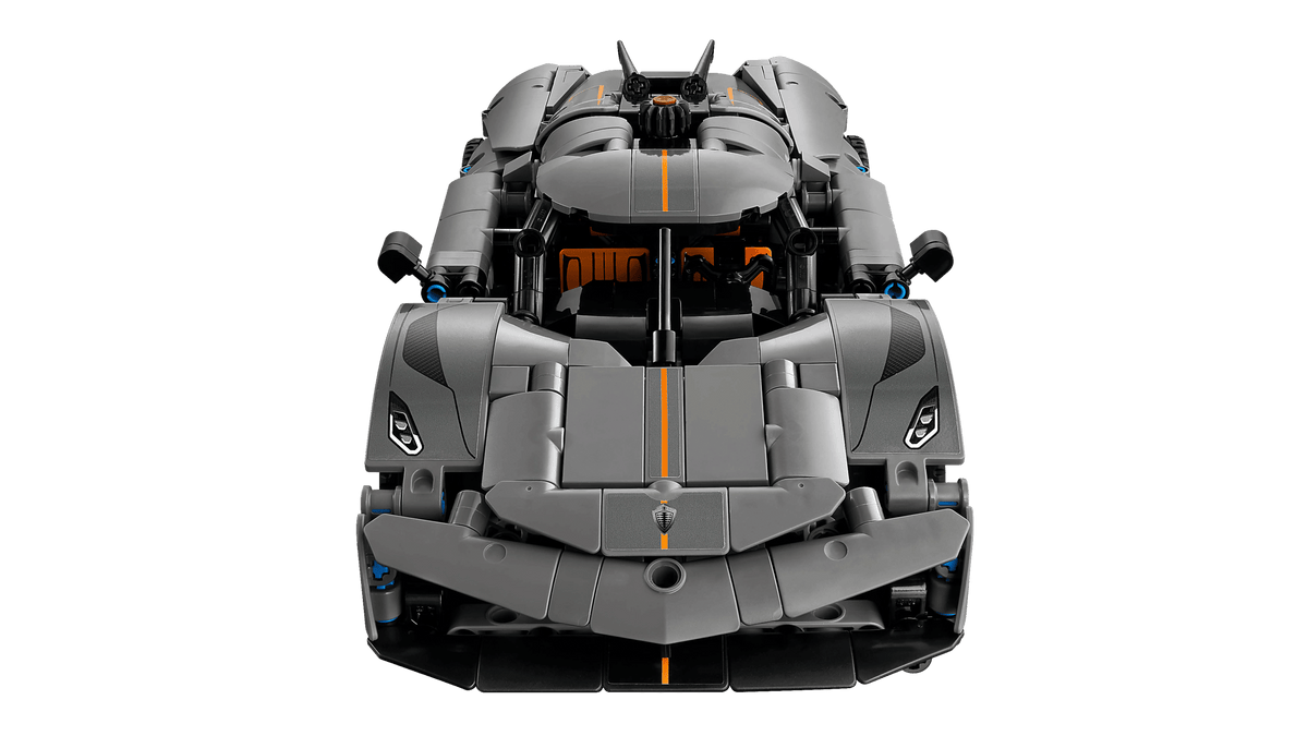 Lego Koenigsegg Jesko Absolut Grey Hypercar