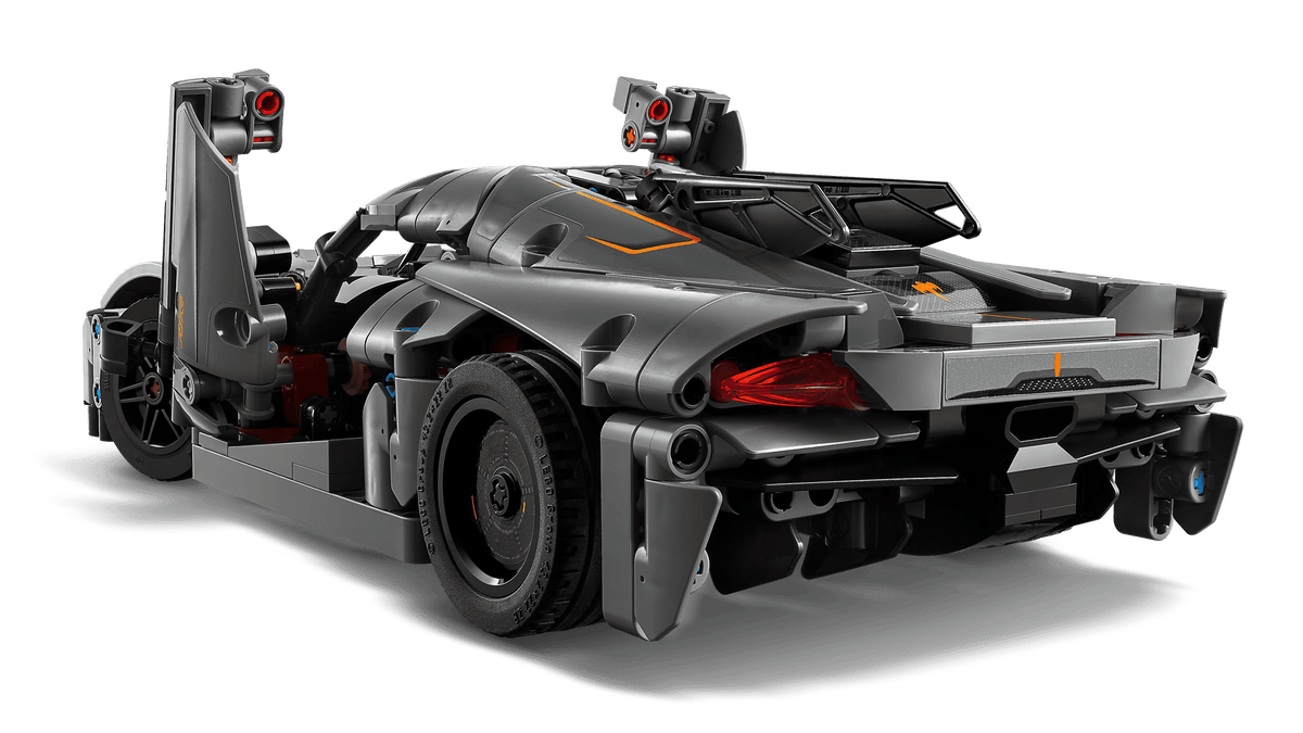 Lego Koenigsegg Jesko Absolut Grey Hypercar