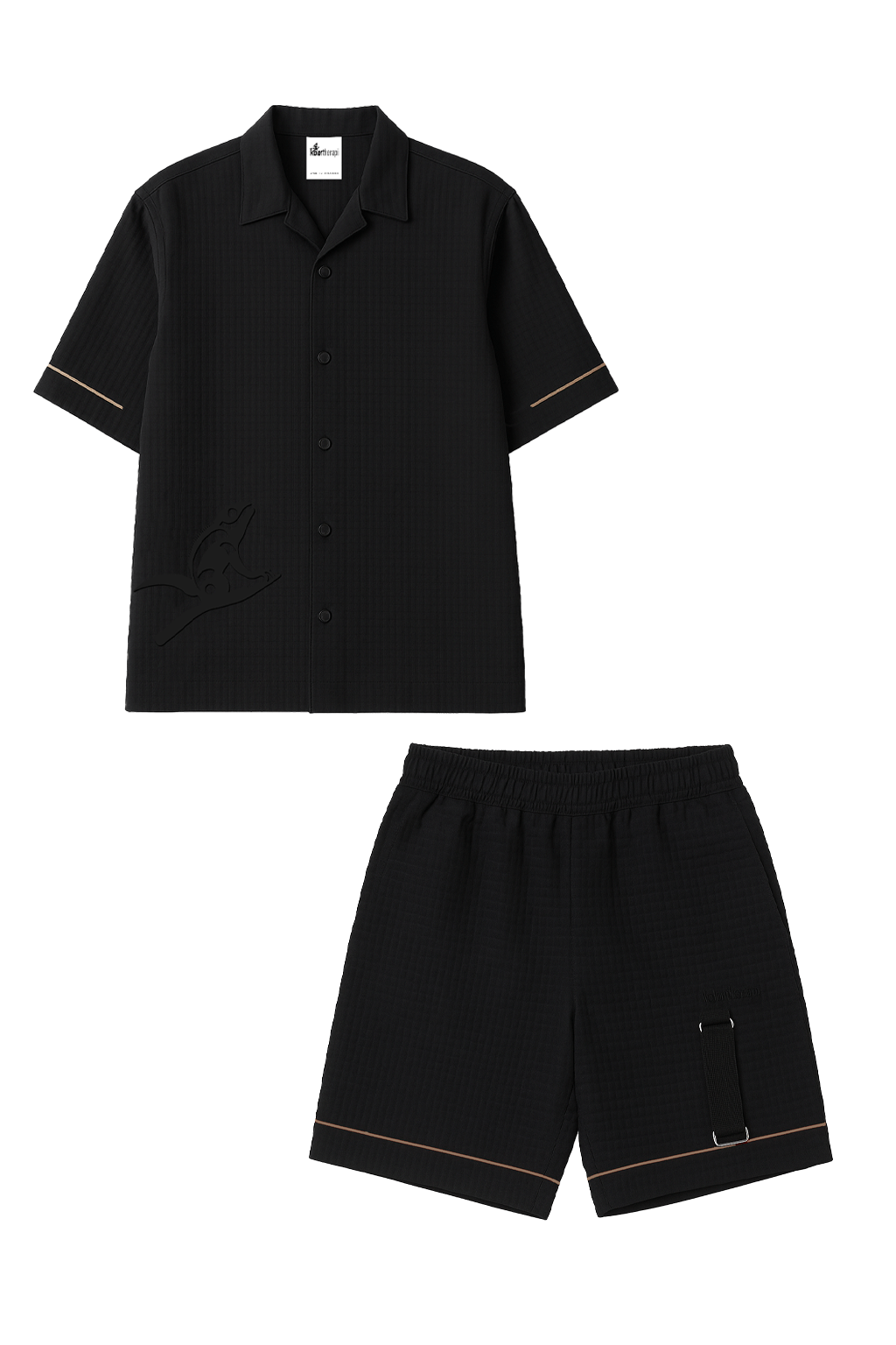 BLACK RECON CO-ORD SET | RESPAWN