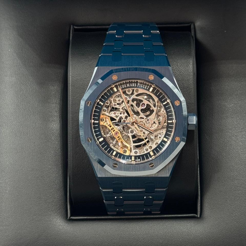 Audemars Piguet Double Balance Wheel Openworked Bleu Nuit Nuage 41mm