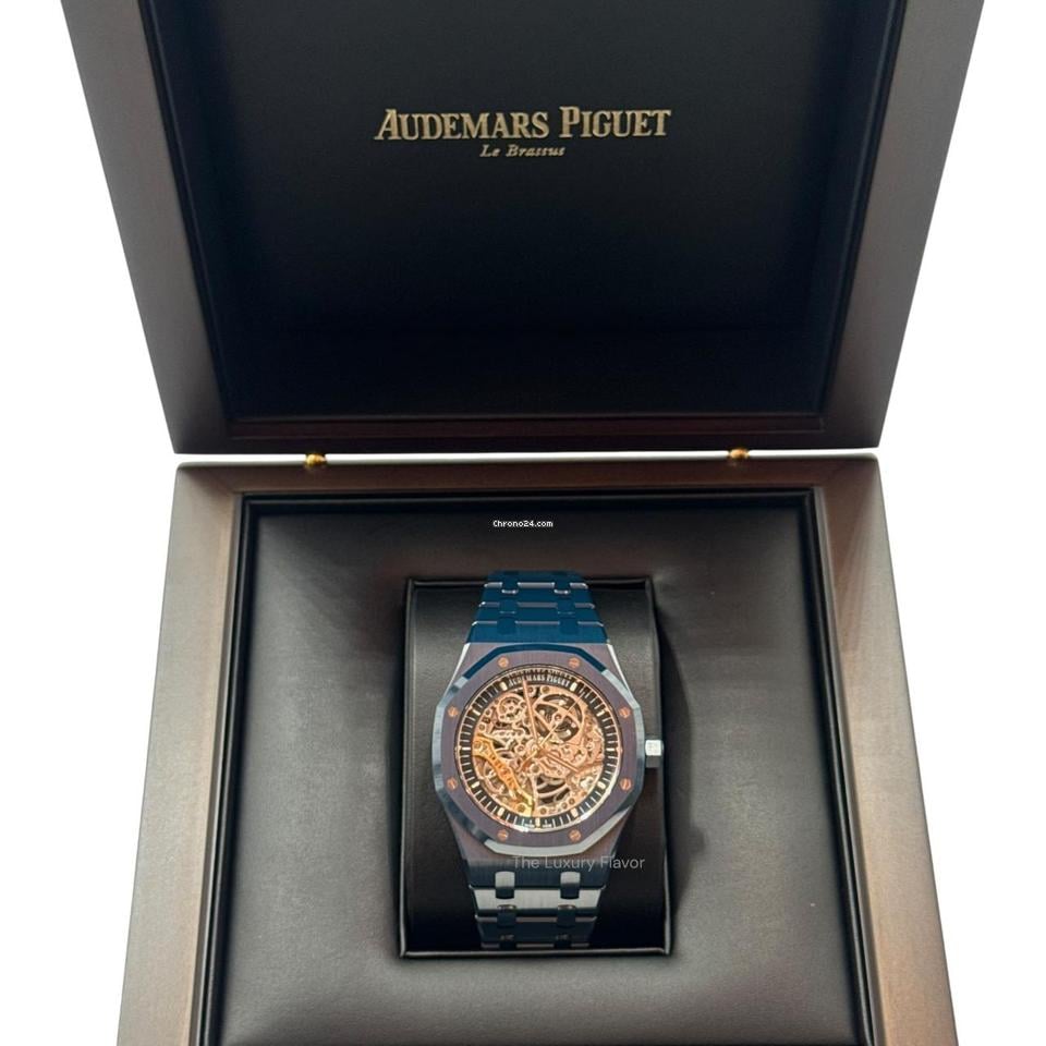 Audemars Piguet Double Balance Wheel Openworked Bleu Nuit Nuage 41mm