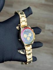 Rolex | Daytona | 126598RBOW | Yellow gold | 40 mm | Yellow gold | Black | Automatic