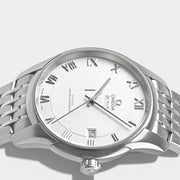 Omega De Ville Hour Vision Steel / 41 mm / Box&Papers / 433.10.41.21.02.001