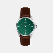 Timex Trendline Men Quartz Dial Analog Leather Watch Twtg12700