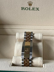 Rolex | Datejust | 126233 | Yellow gold | 36 mm | Gold/Steel | Champagne | Automatic
