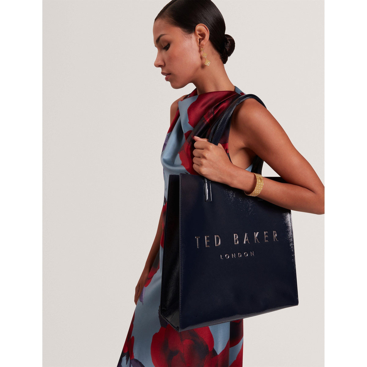 Ted Baker Crinkle Large Icon Tote Bag