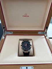 Omega Constellation Chronometer Omega Constellation 41 mm steel gold on leather strap