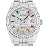 Rolex | Day-Date | 128349RBR | White gold | 36 mm | Automatic