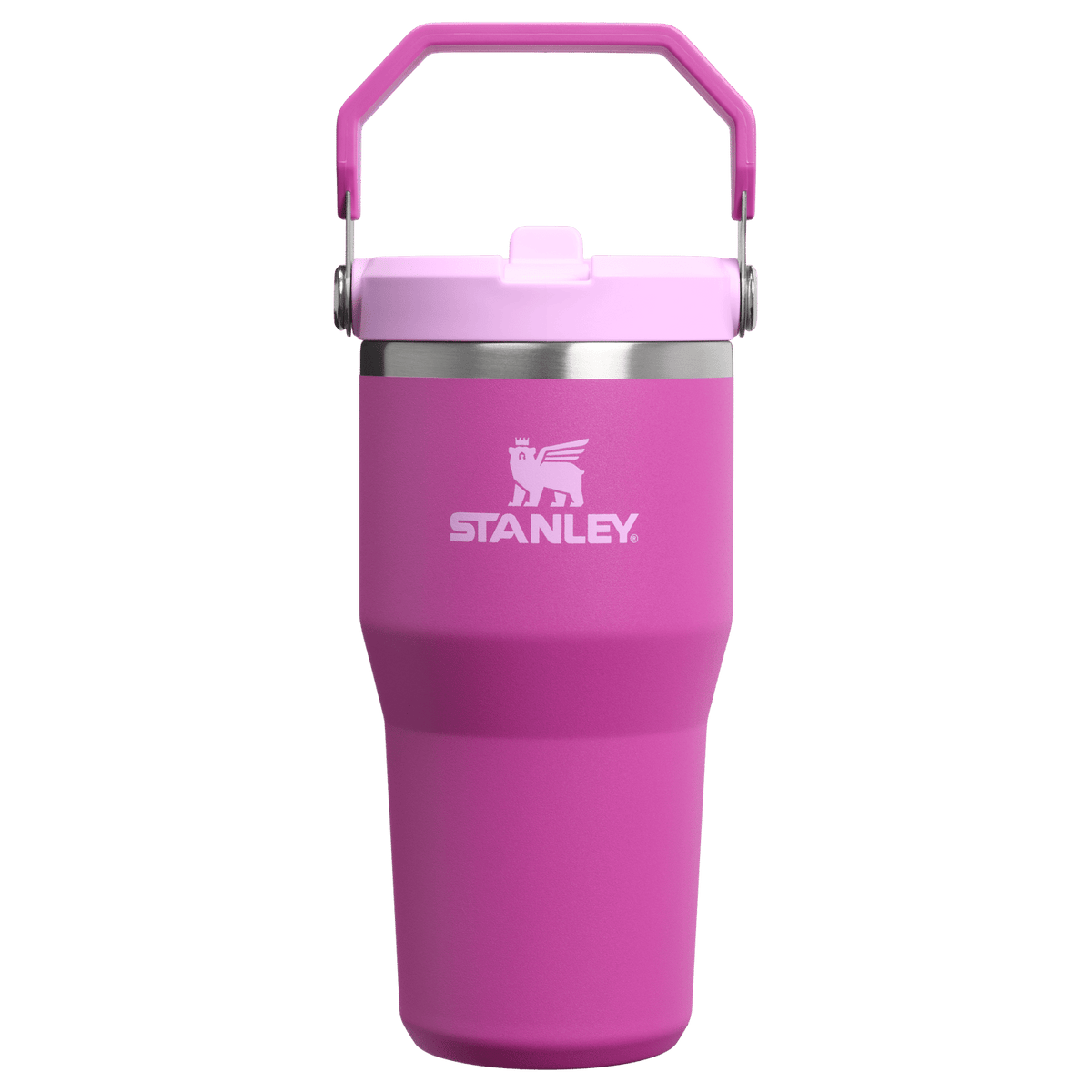 The IceFlow Flip Straw Tumbler | 20 OZ Dark Blossom
