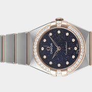 Omega Constellation Quartz Diamonds / Steel&Sedna gold / 25 mm / 131.25.25.60.53.002