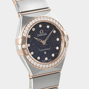 Omega Constellation Quartz Diamonds / Steel&Sedna gold / 25 mm / 131.25.25.60.53.002