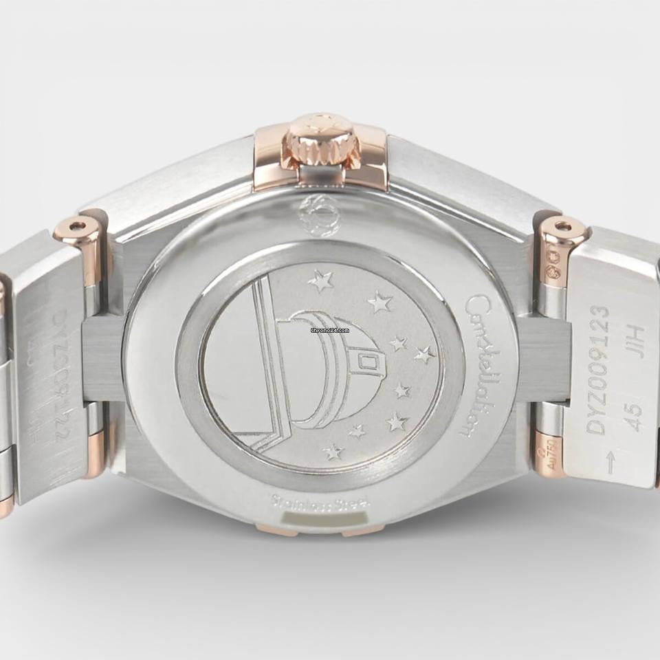 Omega Constellation Quartz Diamonds / Steel&Sedna gold / 25 mm / 131.25.25.60.53.002