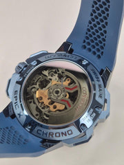 Jacob & Co.Epic X Chrono 44mm in Blue PVD Titanium Full set