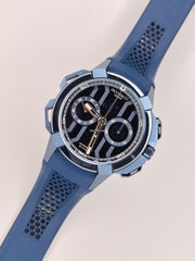 Jacob & Co.Epic X Chrono 44mm in Blue PVD Titanium Full set