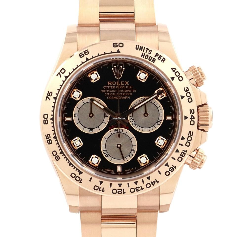 Rolex | Daytona | 126505G | Rose gold | 40 mm | Rose gold | Black | Automatic