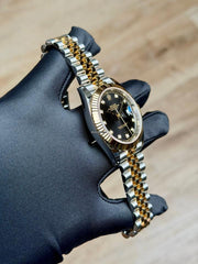 Rolex | Datejust | 126333 | Steel | 41 mm | Gold/Steel | Black | Automatic