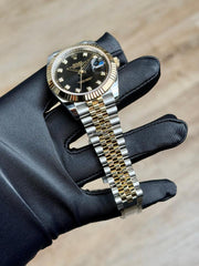 Rolex | Datejust | 126333 | Steel | 41 mm | Gold/Steel | Black | Automatic