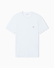 Emporio Armani Fitted loungewear T-shirt in soft modal