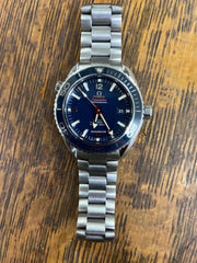 Omega Seamaster Planet Ocean Like NEW , wore twice Limited edition Mohagany display box.