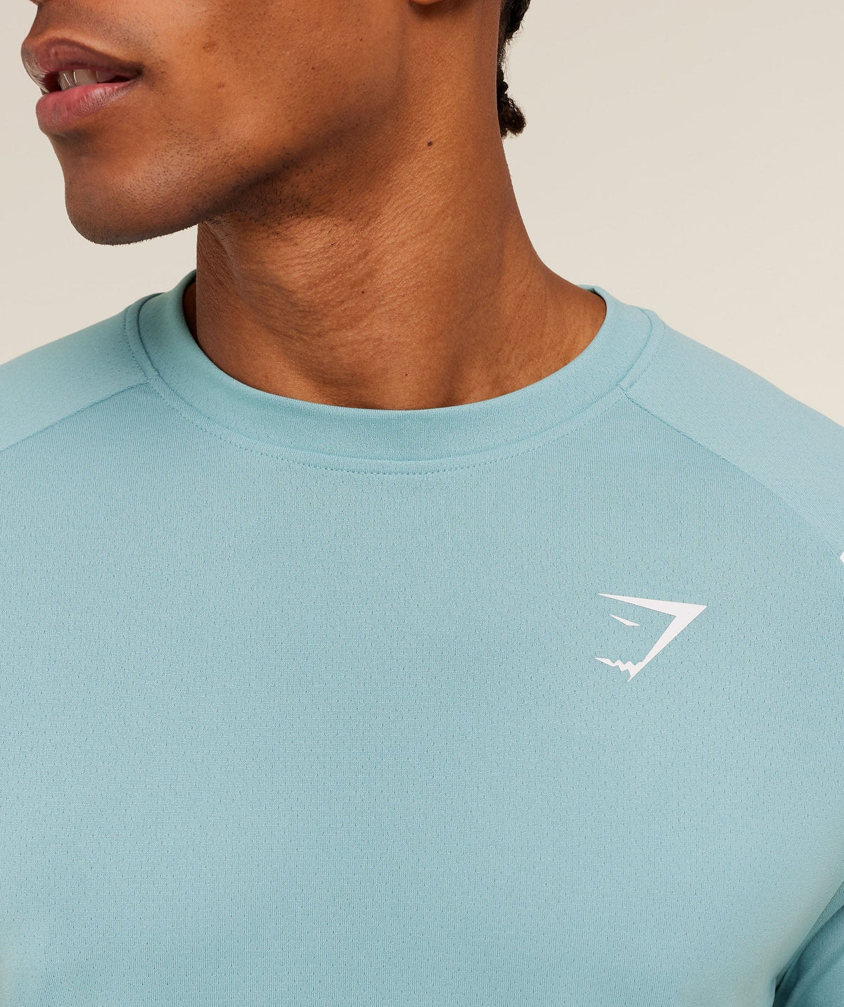 Gymshark Arrival Contrast T-Shirt -  Flow Blue /  Storm Blue