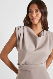 Ruched Pleat Detail Blouse