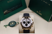 Rolex | Daytona | 126518ln | Yellow gold | 40 mm | Rubber | Turquoise | Automatic