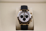 Rolex | Daytona | 126518ln | Yellow gold | 40 mm | Rubber | Turquoise | Automatic