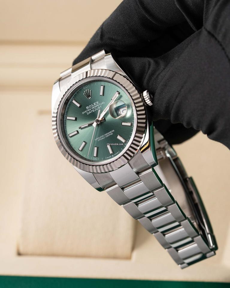 Rolex | Datejust | 126334 | Steel | 41 mm | Green | Automatic