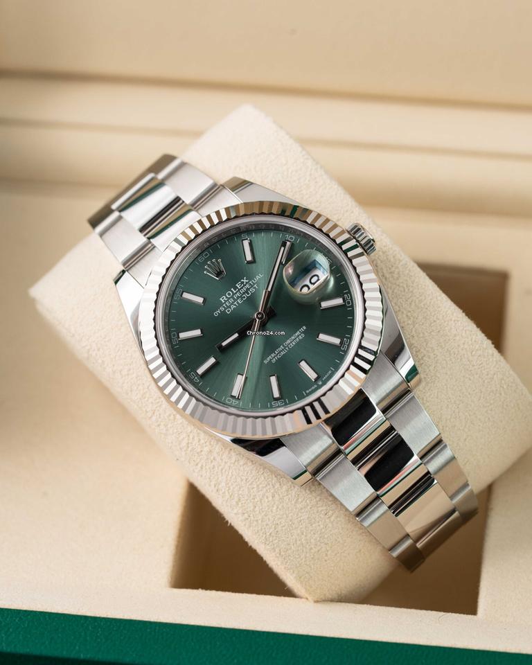 Rolex | Datejust | 126334 | Steel | 41 mm | Green | Automatic