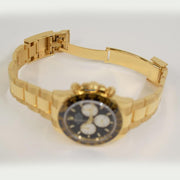 Rolex | Daytona | 126528LN | Yellow gold | 40 mm | Yellow gold | Black | Automatic