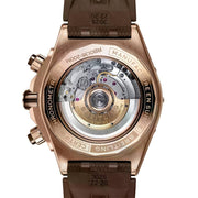 Breitling Chronomat Super Chronomat B01 44mm 18k Red Gold Brown Dial RB0136 E31 Q1 S1 1/4th second chronograph 30-minute and 12-hour totalizers
