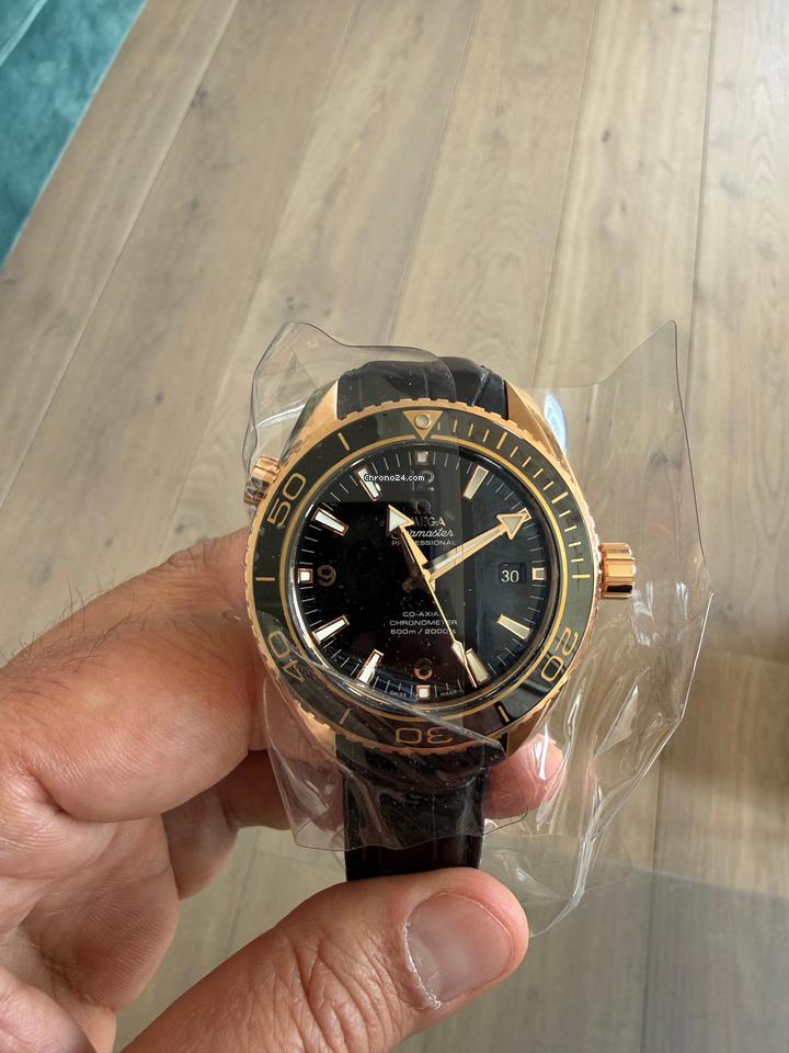 Omega Seamaster Planet Ocean18 K Gold – Full Set – Sealed