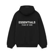 Essentials Fear Of God Essentials Fleece Hoodie Fw24 Black