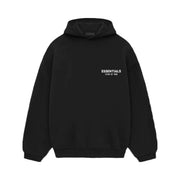 Essentials Fear Of God Essentials Fleece Hoodie Fw24 Black
