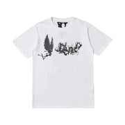 Vlone Pop Smoke Angel T-Shirt White/Black